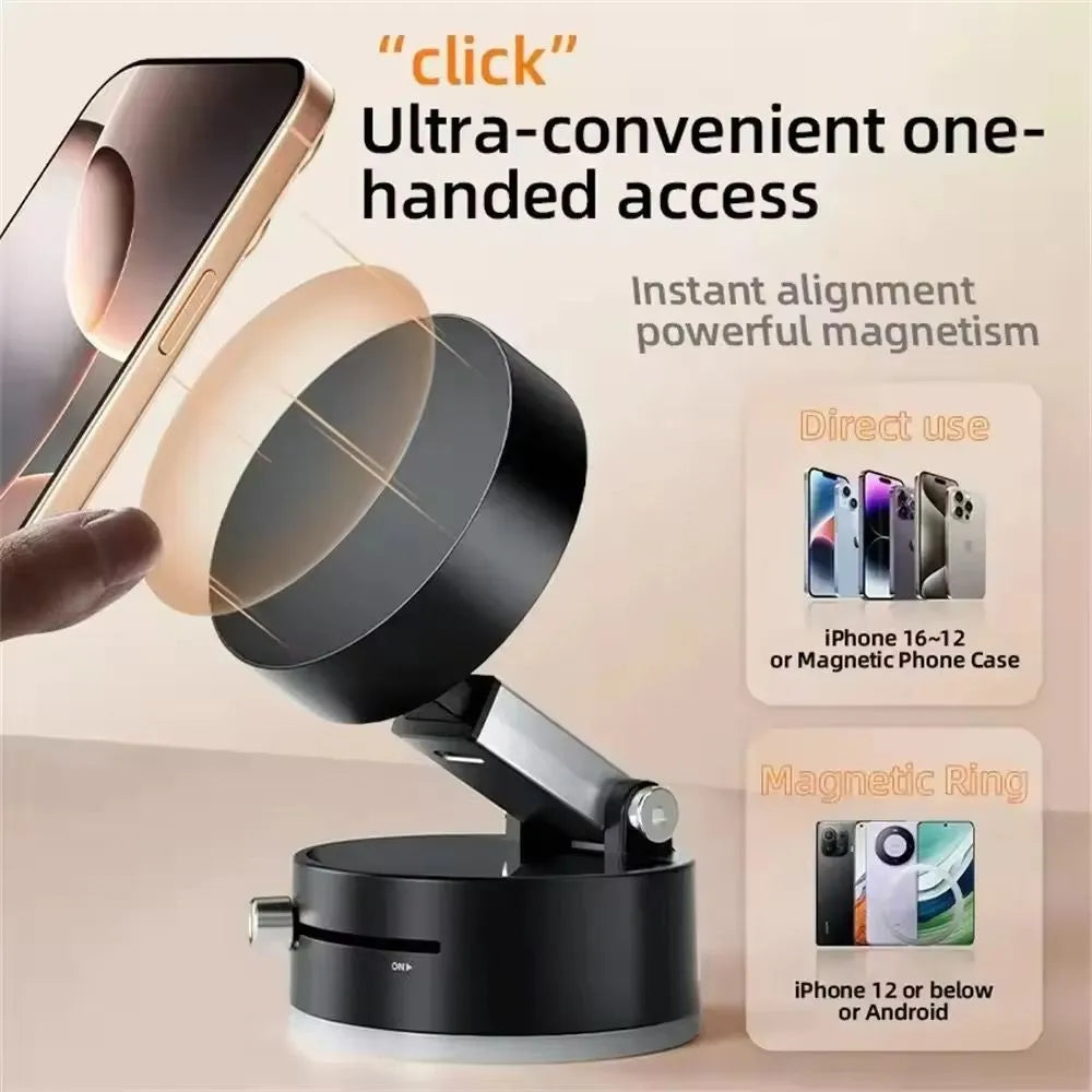 Universal Vacuum Magnetic Suction Cup Stand